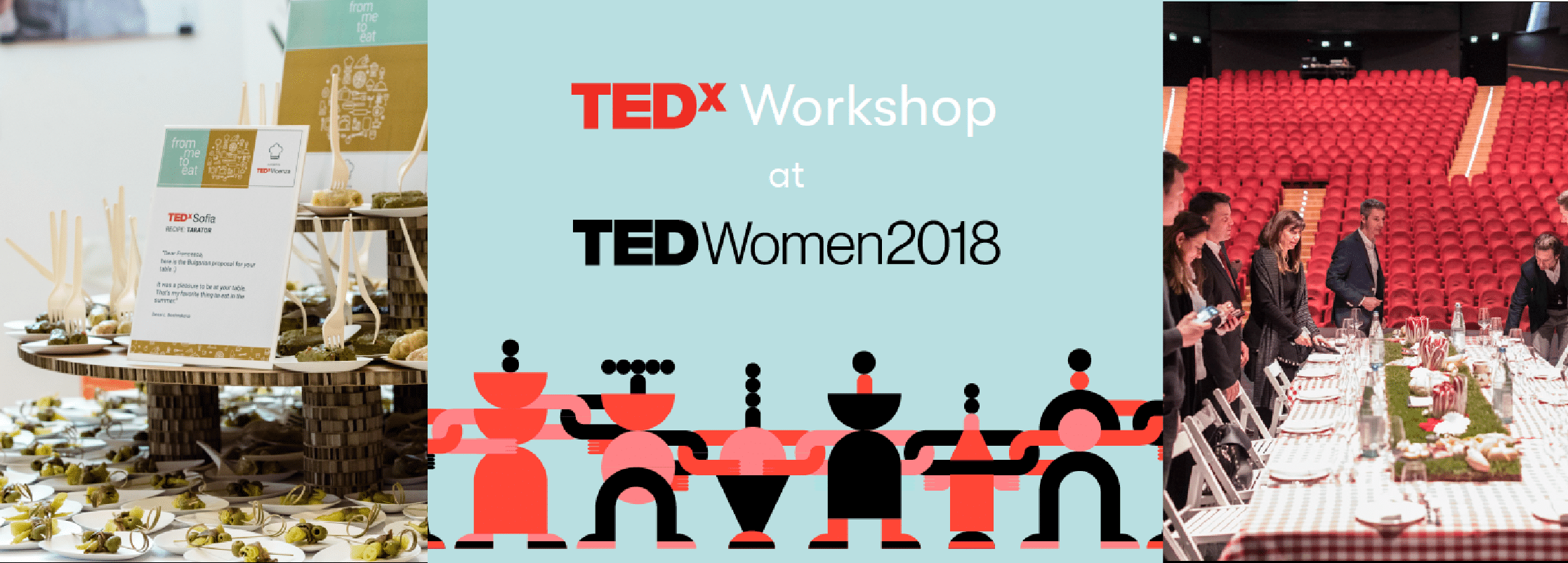 TEDWomen parla di From me to eat e Dinner on Stage di TEDxVicenza